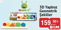 WOODOY 3D YAPBOZ GEOMETRİK ŞEKİLLER WOODOY 3D YAPBOZ GEOMETRİK ŞEKİLLER